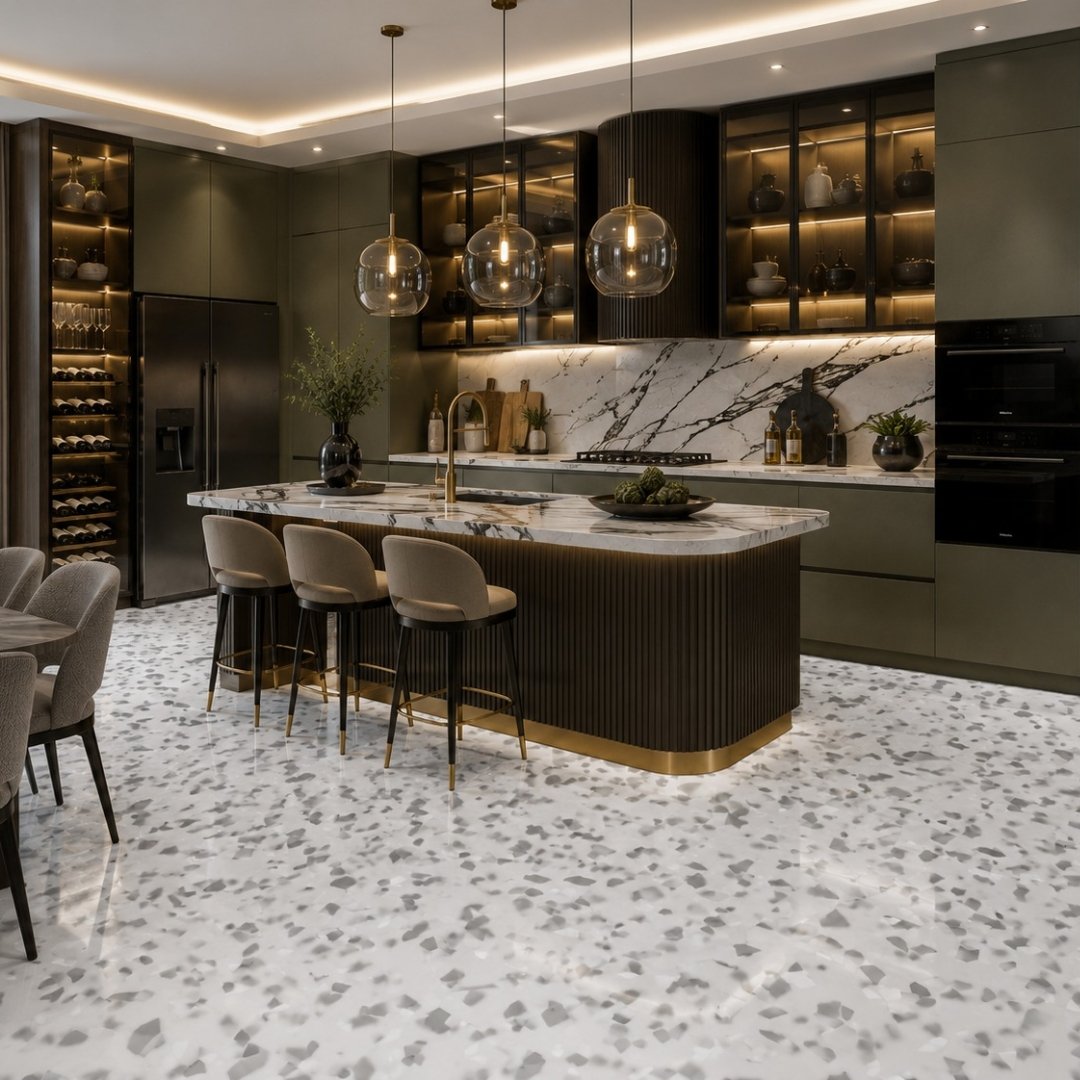 AL Simstone Grey Marble & Stone - My Home Studio